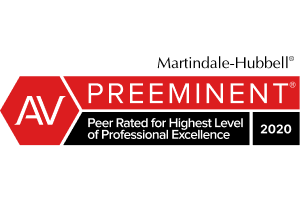 Martindale-Hubbell / AV Preeminent 2020 - Badge